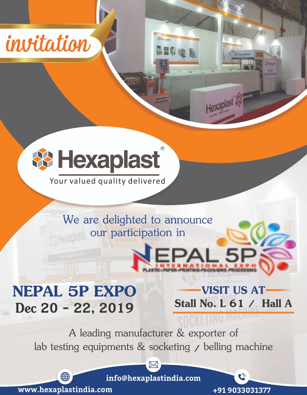 nepal expo invitation